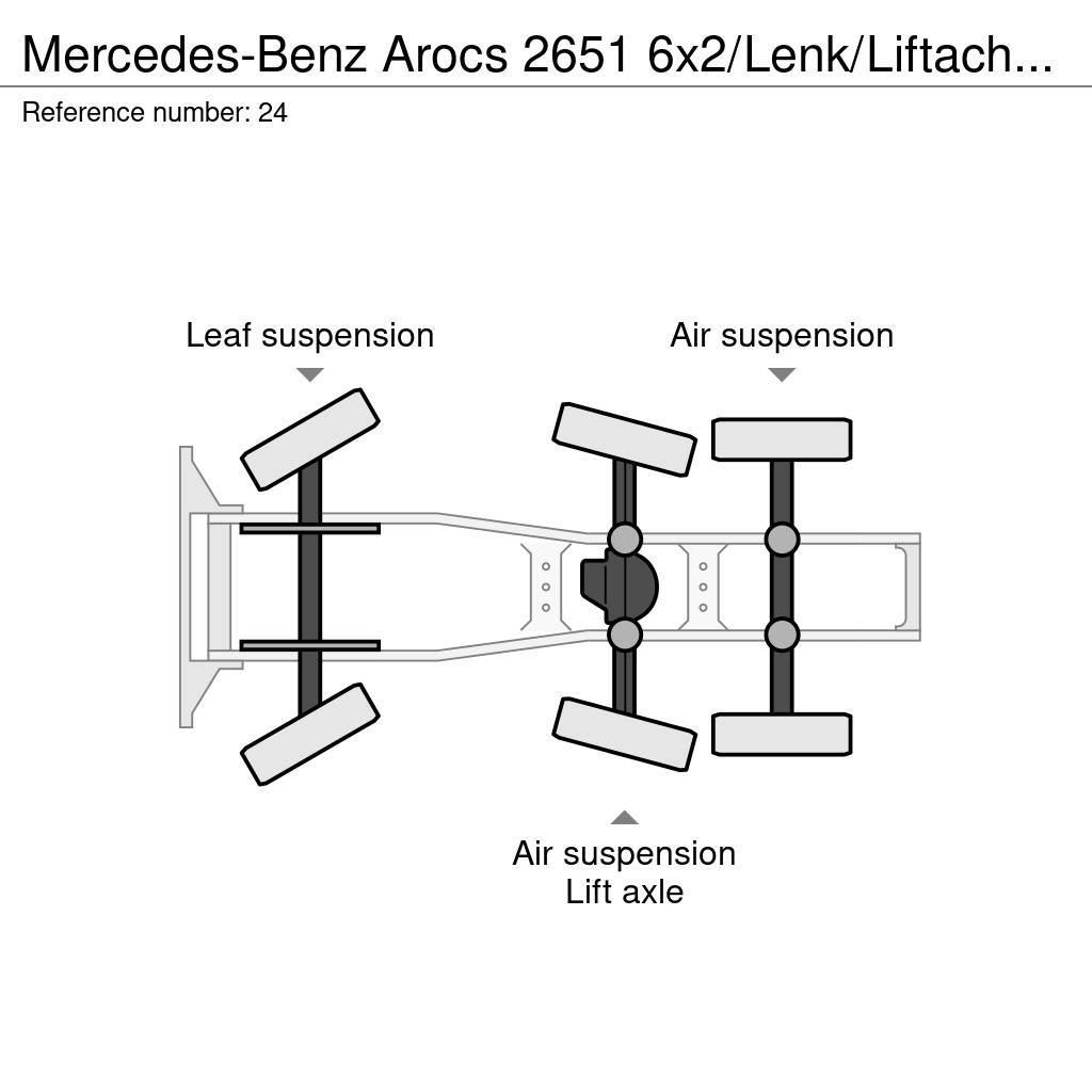Mercedes-Benz Arocs 2651 6x2/Lenk/Liftachse/ Eu6/282 tkm Tahače