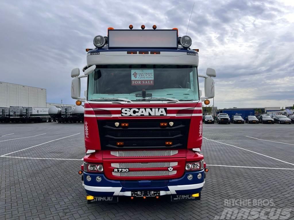 Scania R730 6X2 kipper, full air, reterader, new conditio Sklápěče