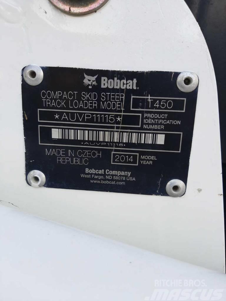 Bobcat T 450 Smykem řízené nakladače