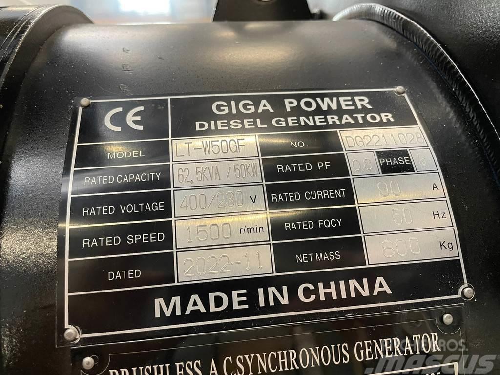  Giga power LT-W50GF 62.50KVA open set Ostatní generátory