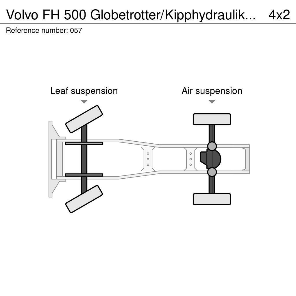 Volvo FH 500 Globetrotter/Kipphydraulik/Euro 6 Tahače