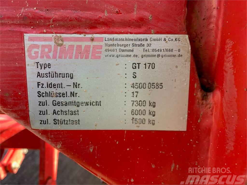 Grimme GT170S Bramborové kombajny / sklízeče