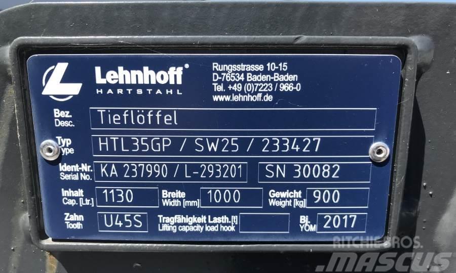 Lehnhoff 100 CM / SW25 - Tieflöffel Hloubkové lopaty