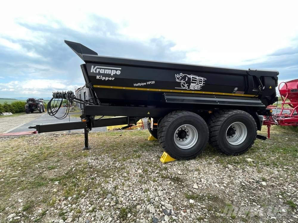 Krampe HP 20 Tipper trailers