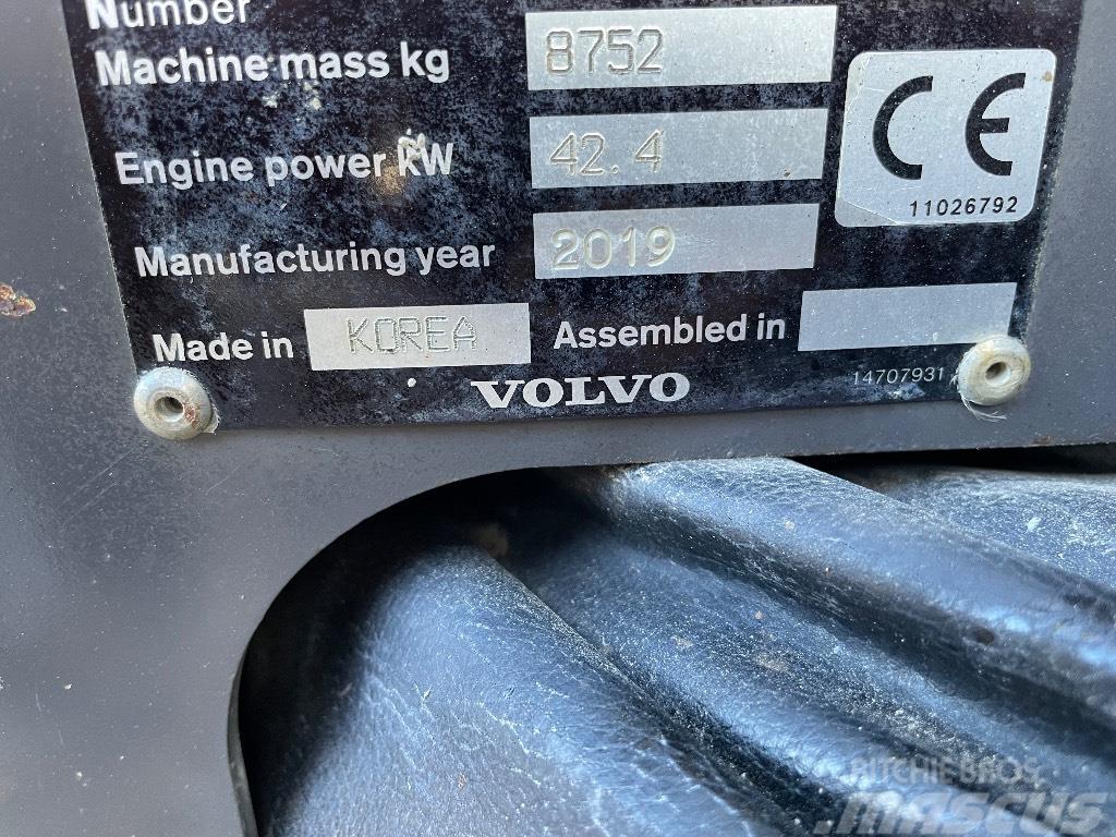 Volvo ECR 88 D Midi rýpadla 7t - 12t