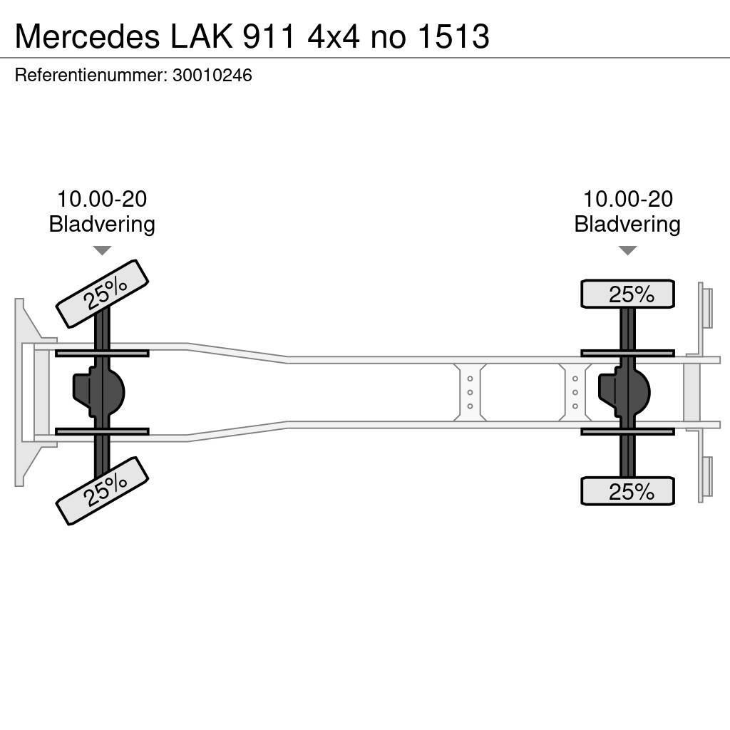 Mercedes-Benz LAK 911 4x4 no 1513 Sklápěče