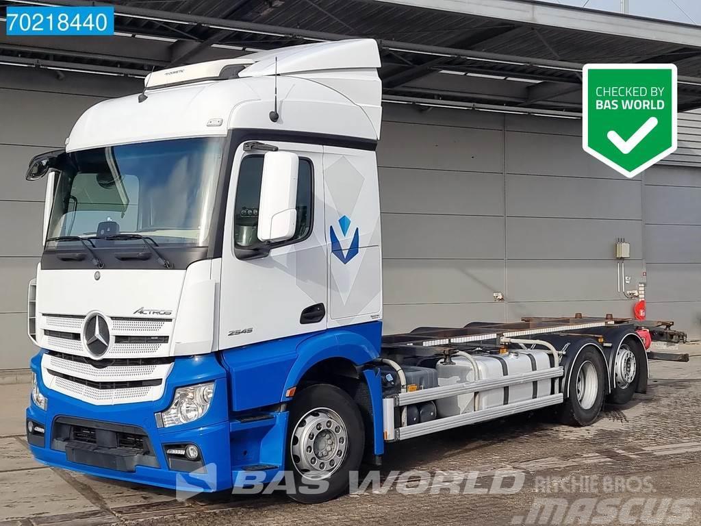 Mercedes-Benz Actros 2545 6X2 StreamSpace Liftachse Euro 6 Lanový nosič kontejnerů