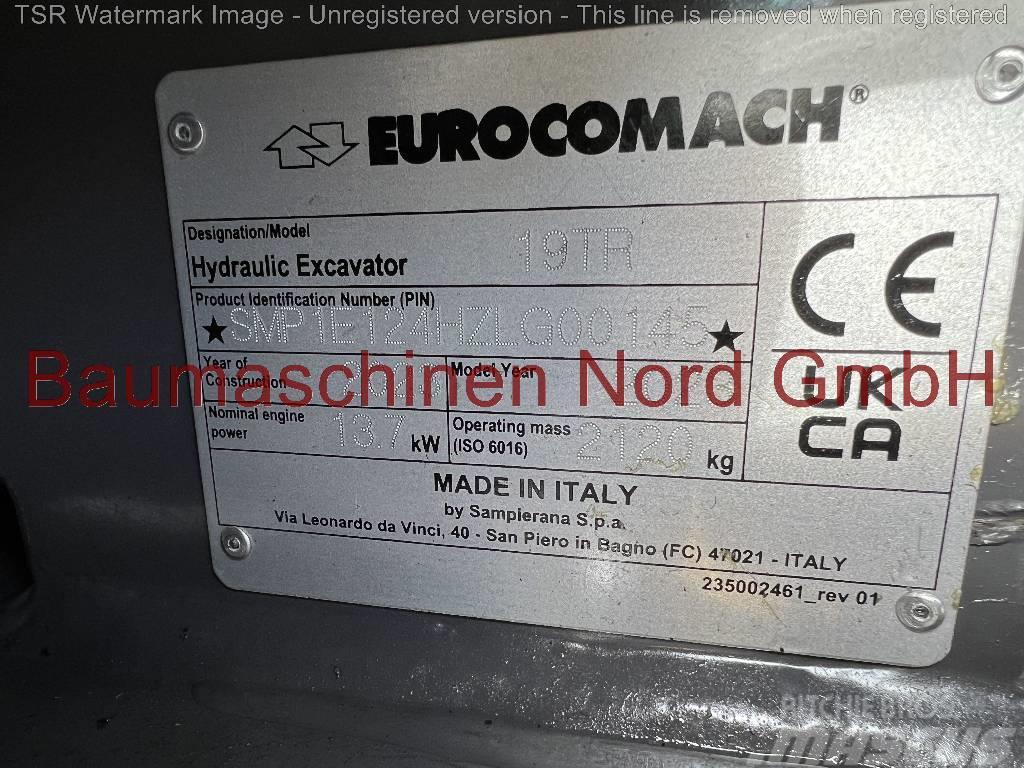 Eurocomach 19TR Verstellausleger -werkneu- Mini rýpadla < 7t