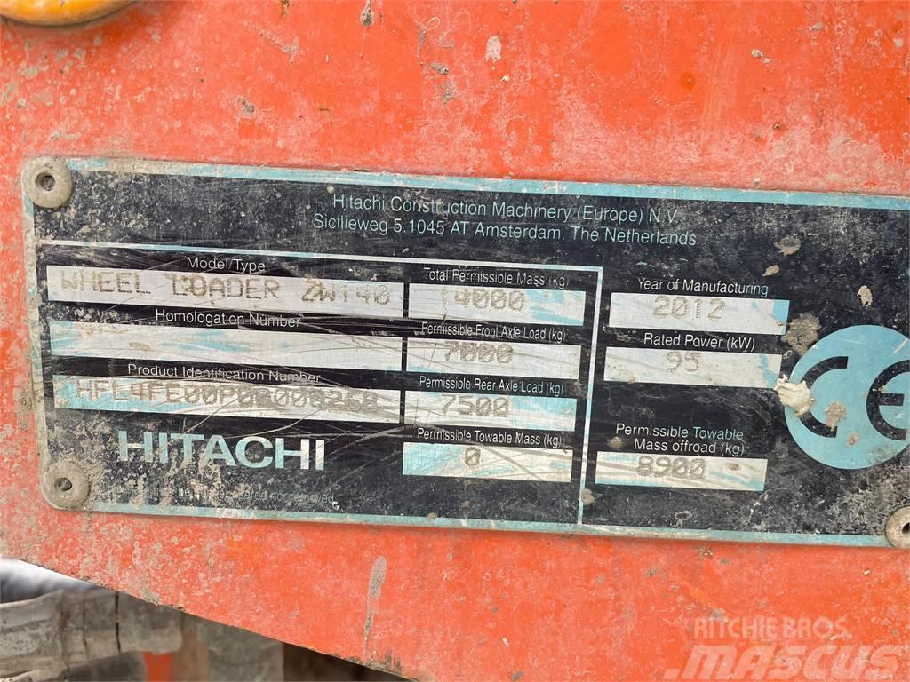 Hitachi ZW140 Kolové nakladače
