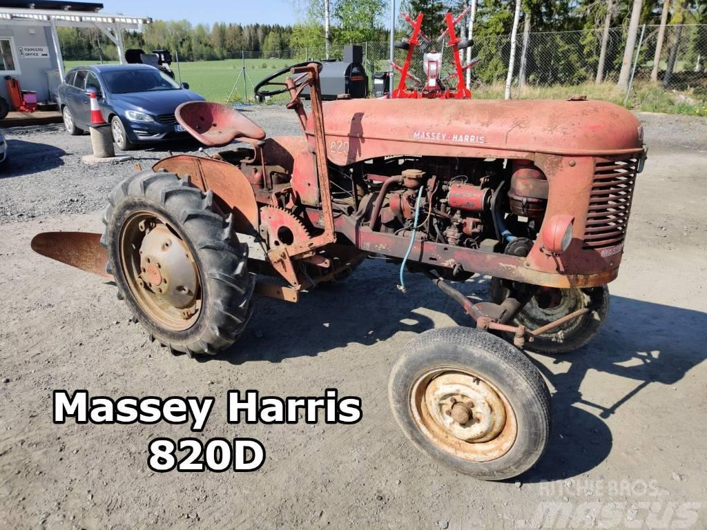 Massey Ferguson Harris 820D traktori - Harvinainen - Rare - VIDEO Traktory