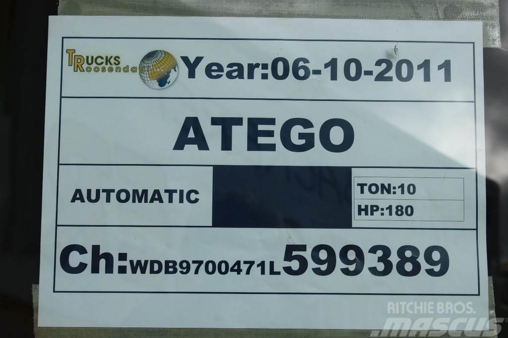 Mercedes-Benz Atego 1018 + EURO 5 + LIFT Skříňová nástavba