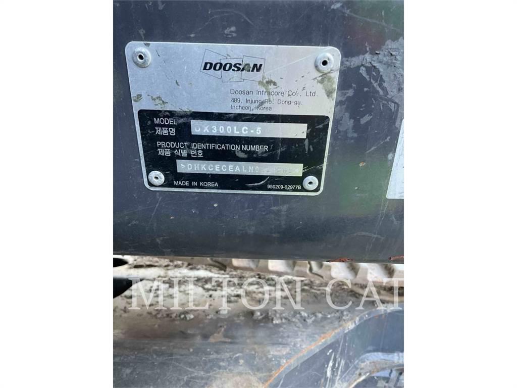 Doosan DX300LC Pásová rýpadla