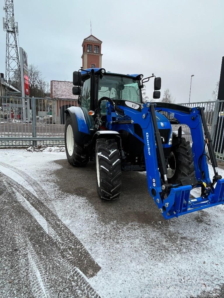 New Holland T5.90 S ny inkl Quicke X3S Traktory