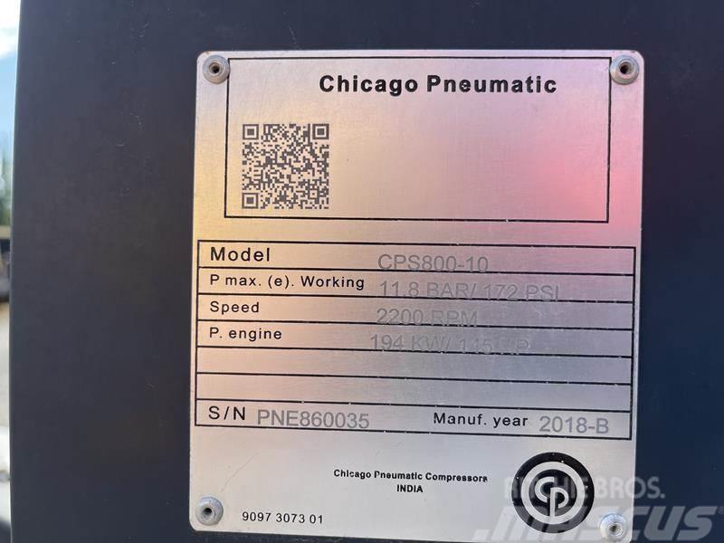 Chicago Pneumatic CPS 800 - 10 Kompresory