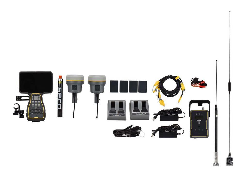 Trimble Dual R10 M2 Base/Rover GPS Kit, TSC7 Access, TDL45 Ostatní komponenty