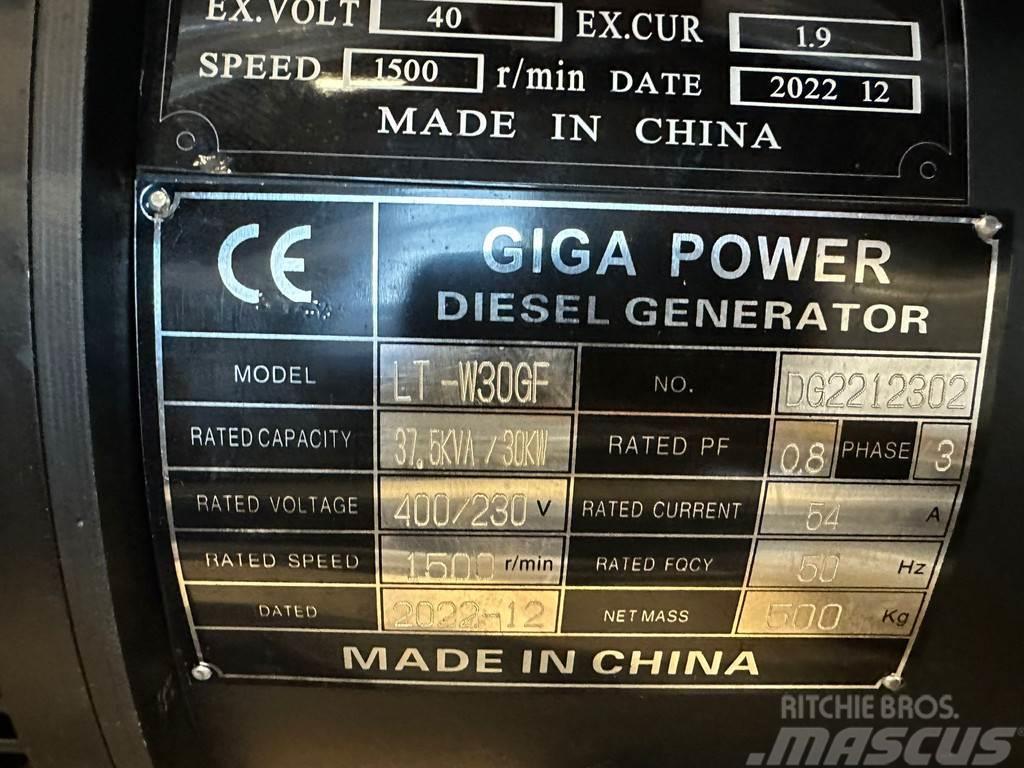 Giga power LT-W30GF 37.5KVA open set Ostatní generátory