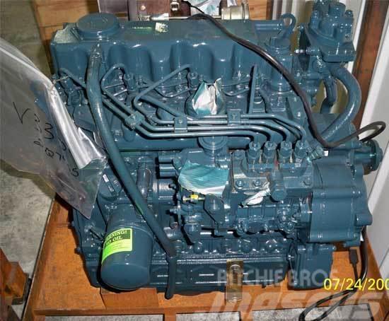 Kubota V3300TER-GEN Rebuilt Engine: Thomas 255 Skid Loade Motory