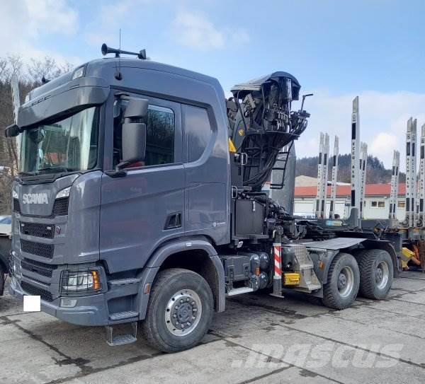 Scania R500 +Epsilon S260Z96 +DOLL H2H21 Harvestory