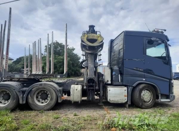 Volvo FH4 540 +PALFINGER 140A +TOM NR3 Harvestory