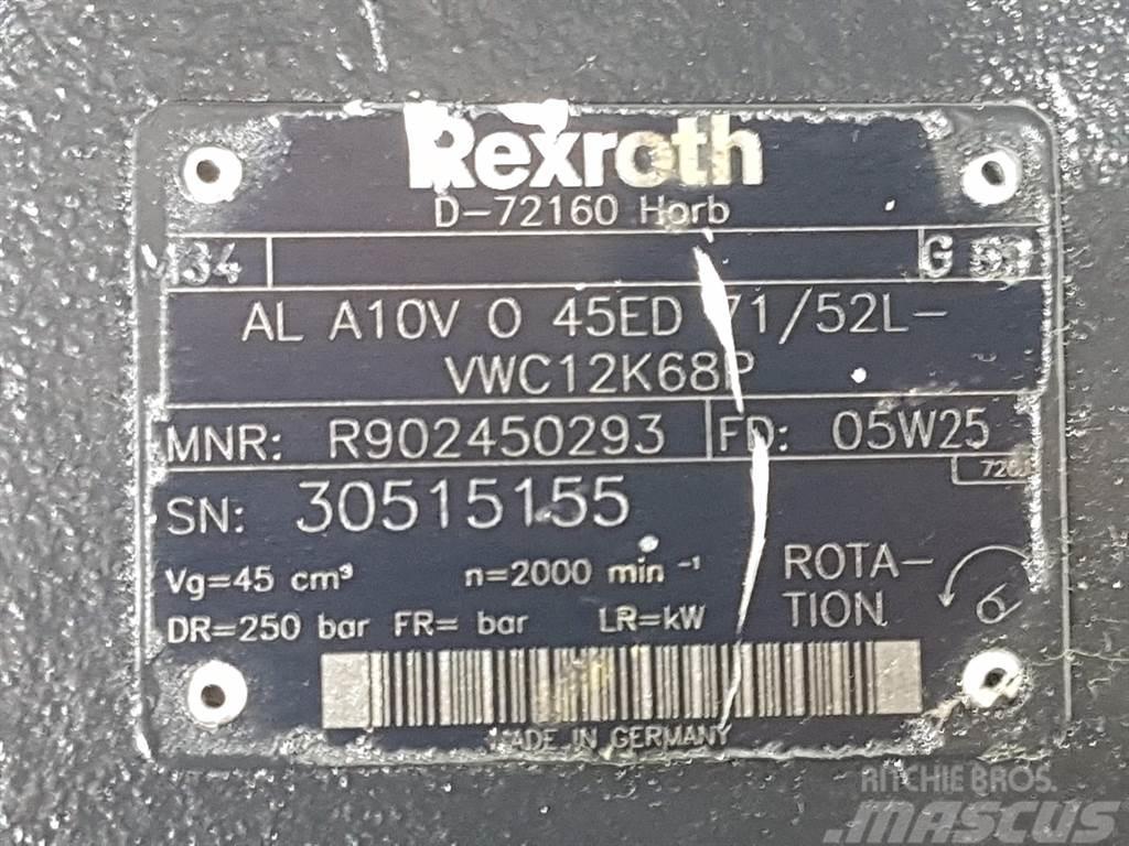 Rexroth ALA10VO45ED71/52L - Load sensing pump Hydraulika