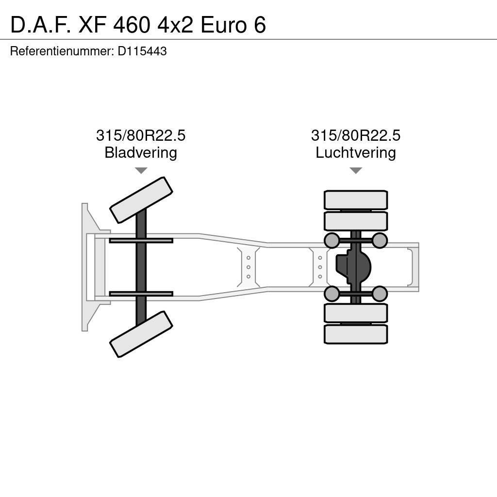 DAF XF 460 4x2 Euro 6 Tahače