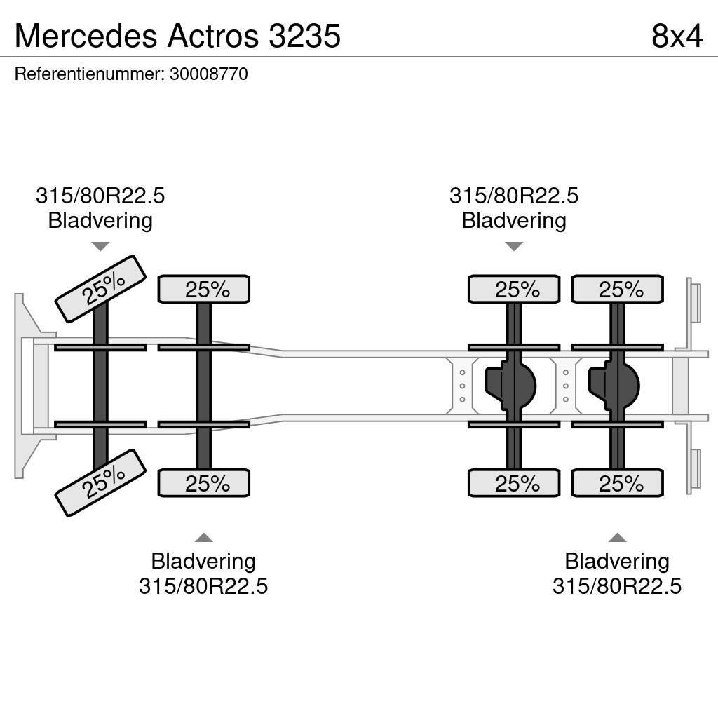 Mercedes-Benz Actros 3235 Domíchávače betonu