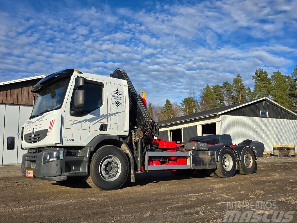 Renault Premium Cable lift demountable trucks