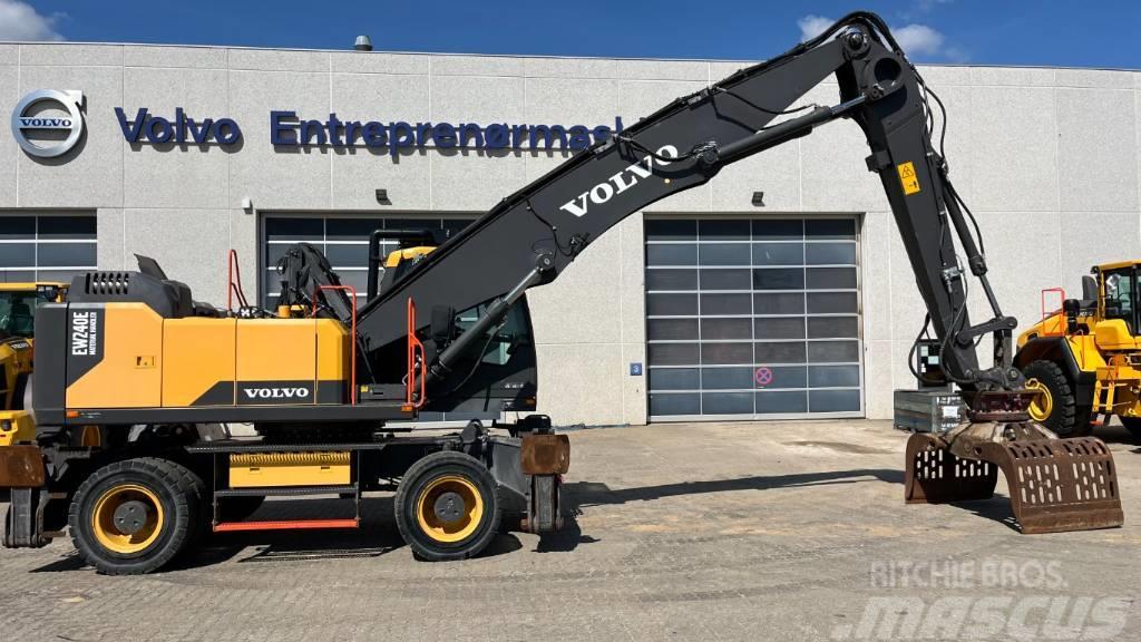 Volvo EW240EMH Stroje pro manipulaci s odpadem