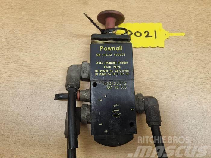  Pownall auto-manual trailer park valve 10223312 Náhradní díly nezařazené