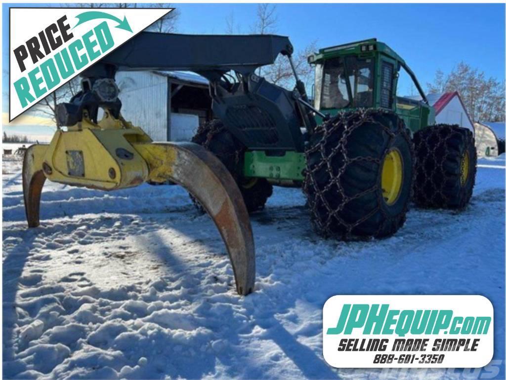 John Deere 848L Grapple Skidder 4x4 Harvestory