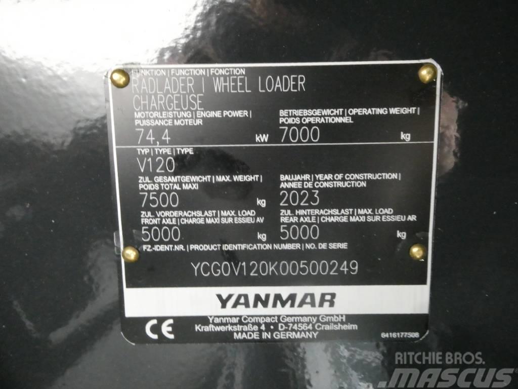 Yanmar V120 Kolové nakladače