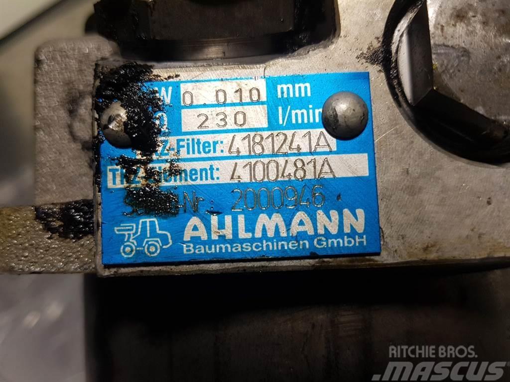 Ahlmann AZ 150 - 4181241A - Filter Hydraulika