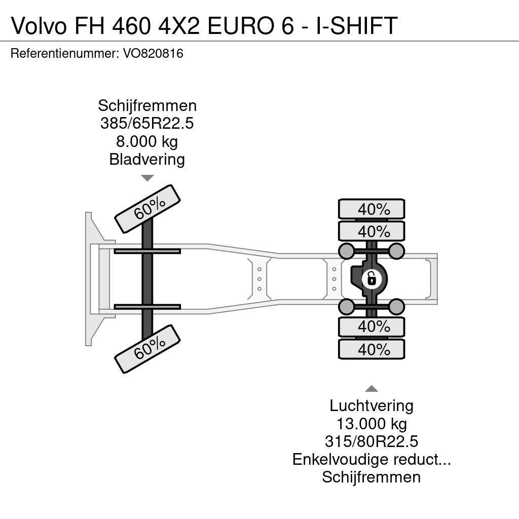 Volvo FH 460 4X2 EURO 6 - I-SHIFT Tahače