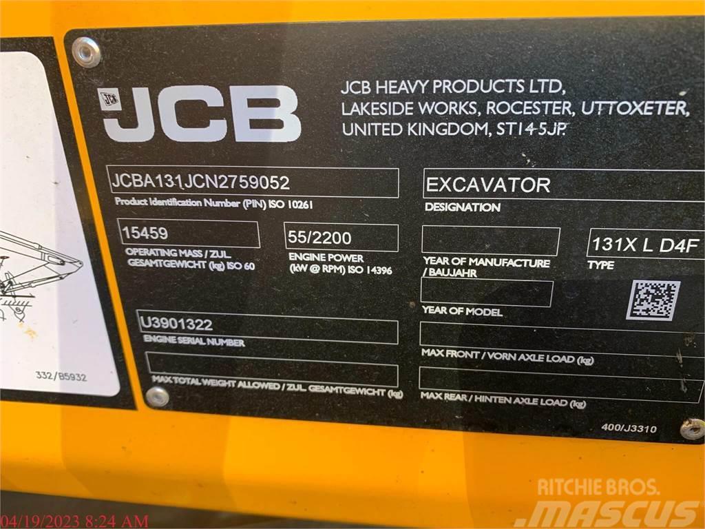 JCB 131X LC Pásová rýpadla