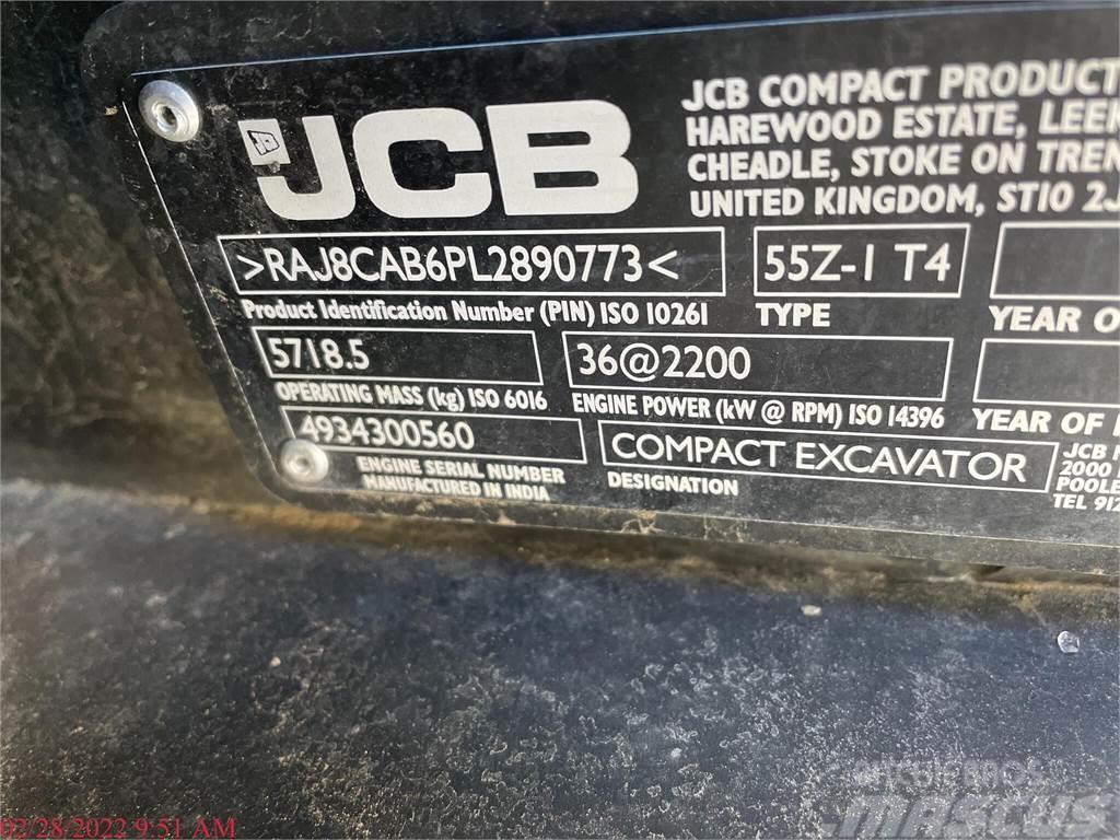 JCB 55Z-1 Mini rýpadla < 7t