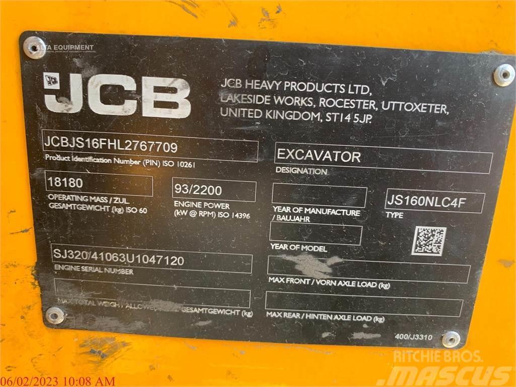 JCB JS160 Pásová rýpadla