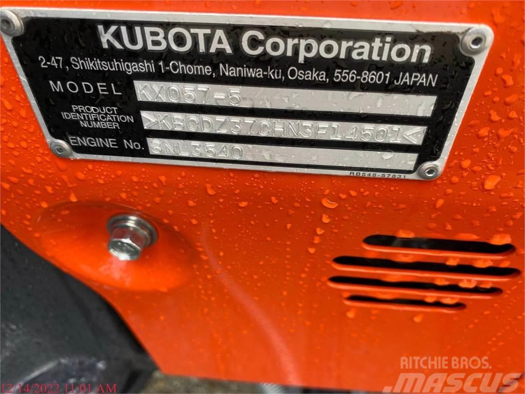 Kubota KX057-5 Pásová rýpadla