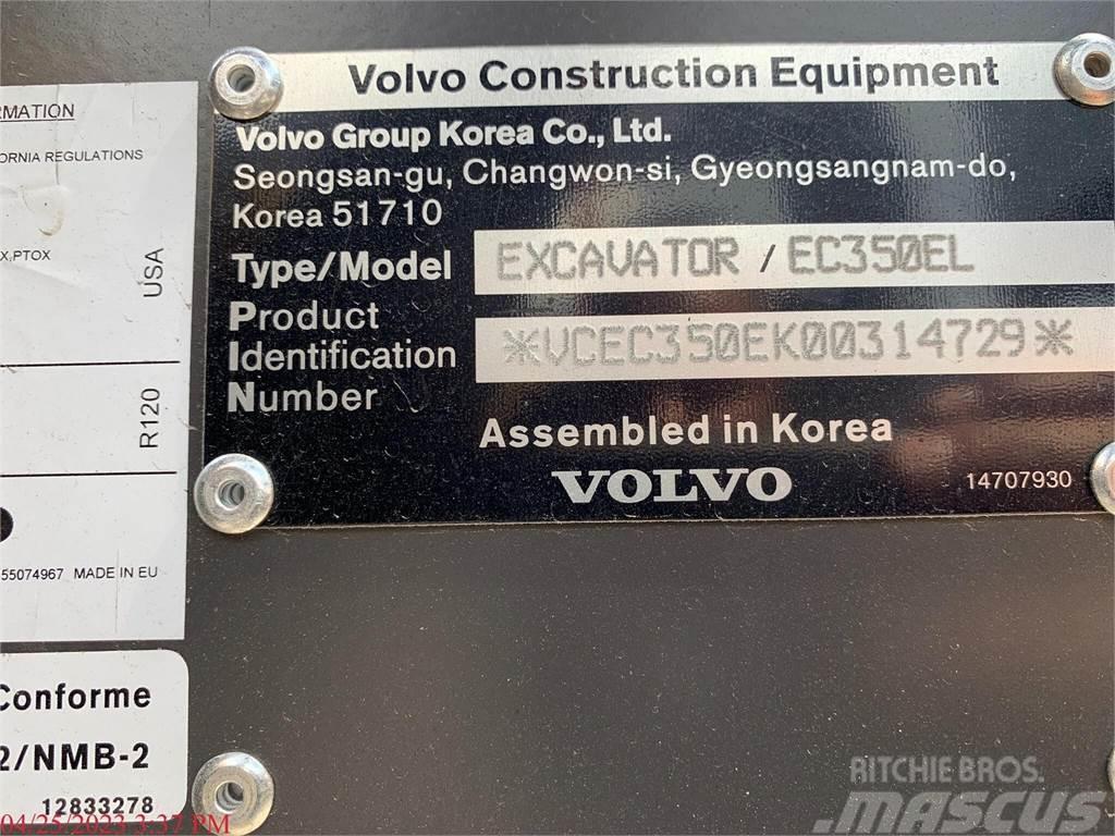 Volvo EC350EL Pásová rýpadla