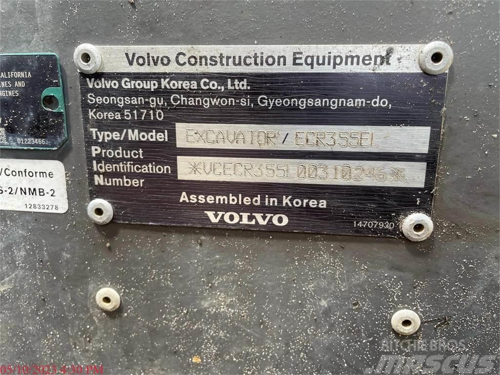 Volvo ECR355EL Pásová rýpadla