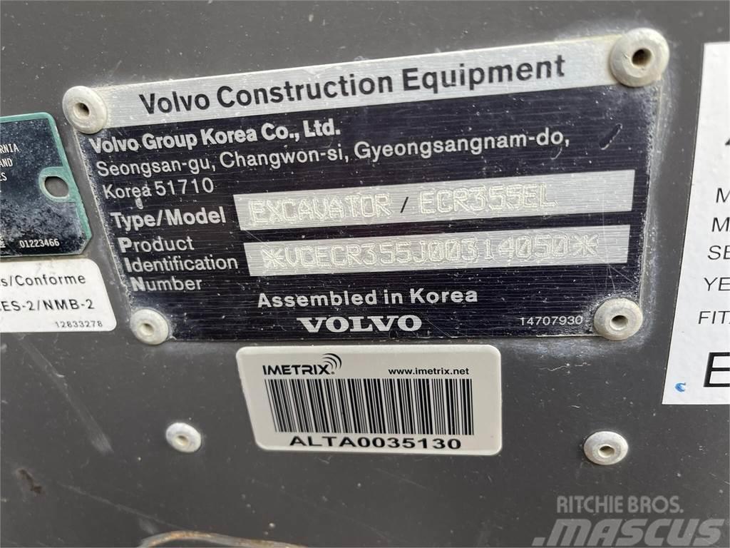 Volvo ECR355EL Pásová rýpadla