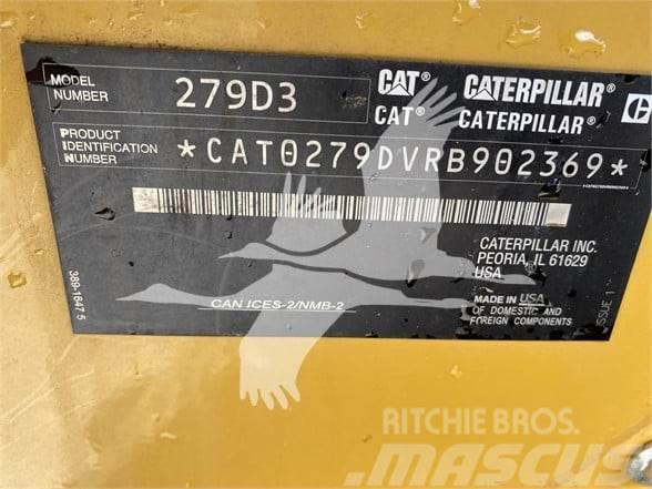 CAT 279D3 Smykem řízené nakladače