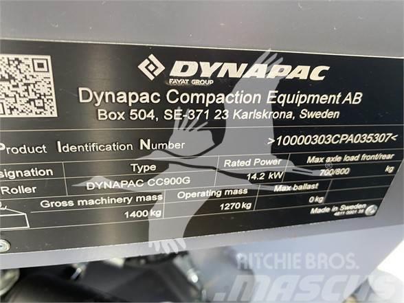 Dynapac CC900G Tahačové válce