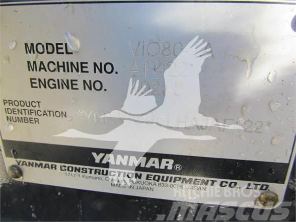 Yanmar VIO80-1A Pásová rýpadla