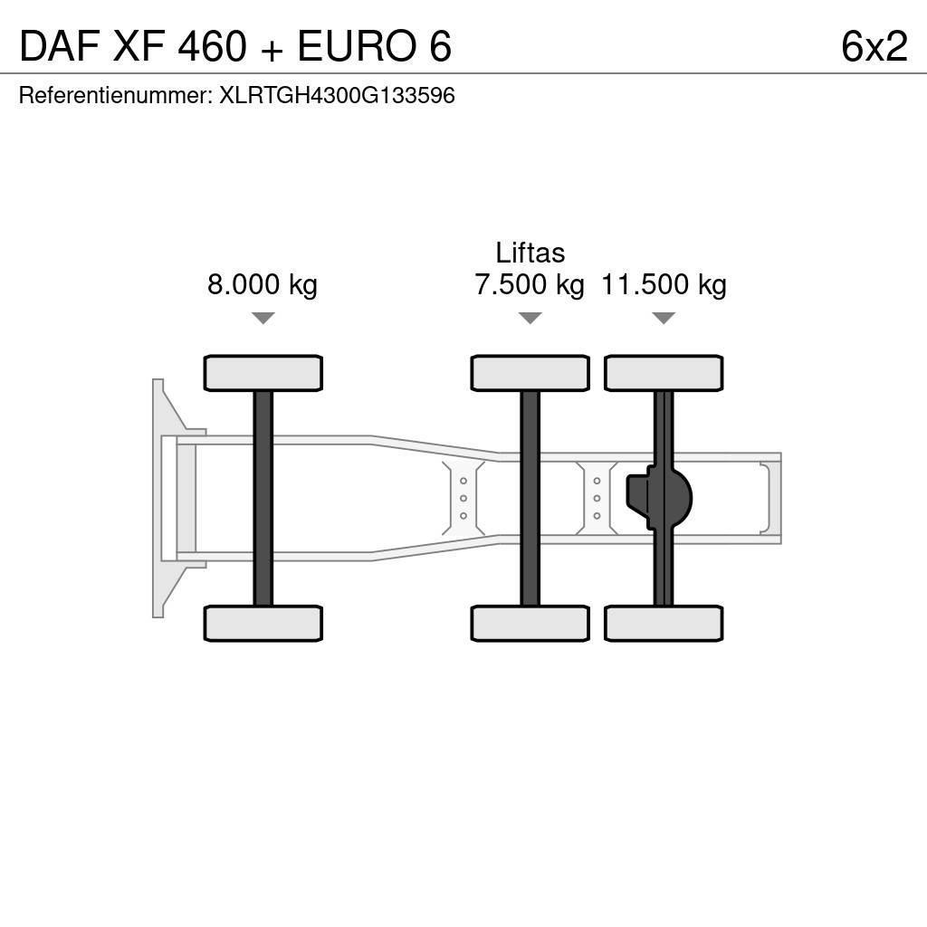 DAF XF 460 + EURO 6 Tahače