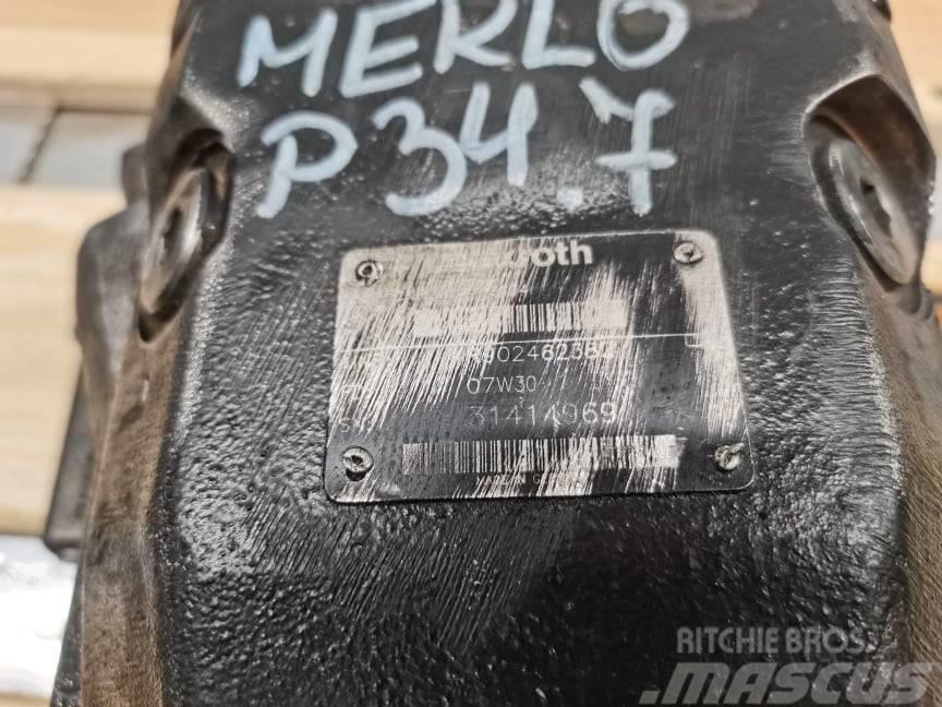 Merlo P 34.7 {Rexroth A10V}hydraulic pump Motory