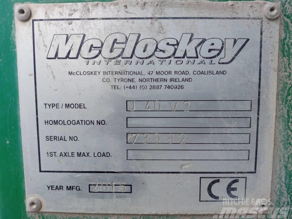 McCloskey J 40 V2 Drtící zařízení