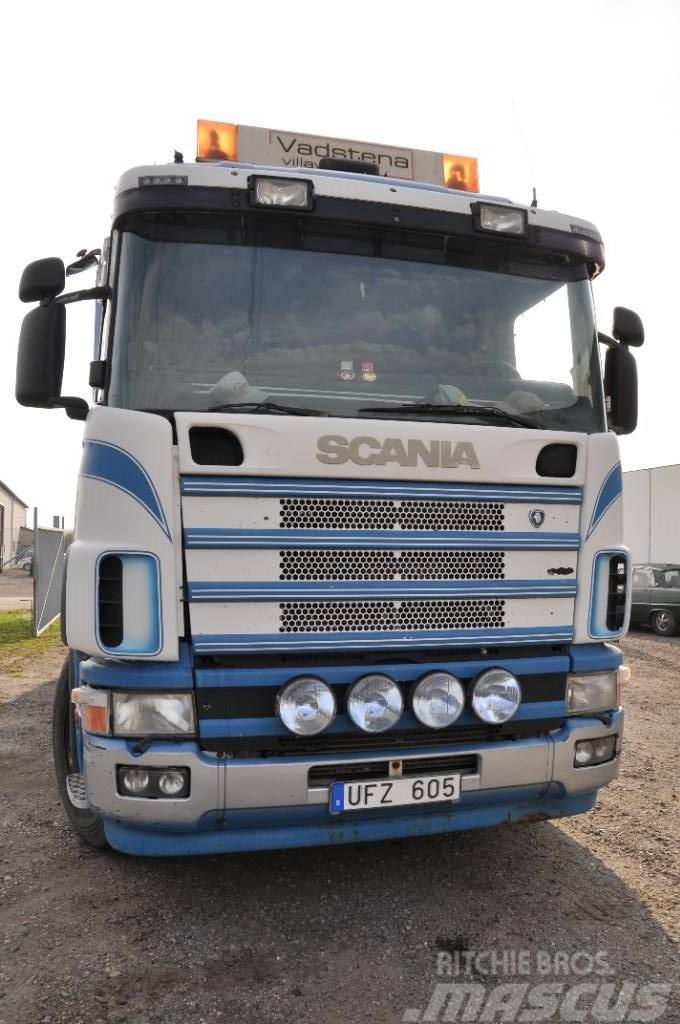 Scania R124 GB6X2NA 470 Ramenové nosiče kontejnerů