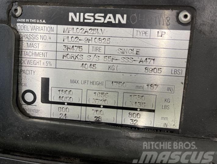 Nissan MPL02A25LV Další