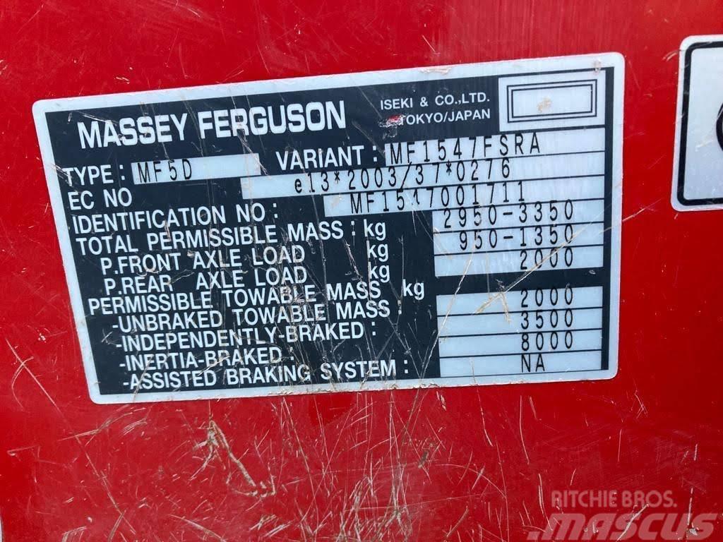 Massey Ferguson 1547 Traktory