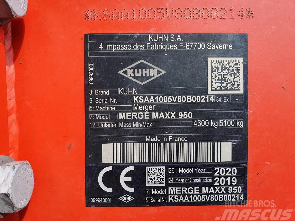 Kuhn Merge Maxx 950 Řádkovače